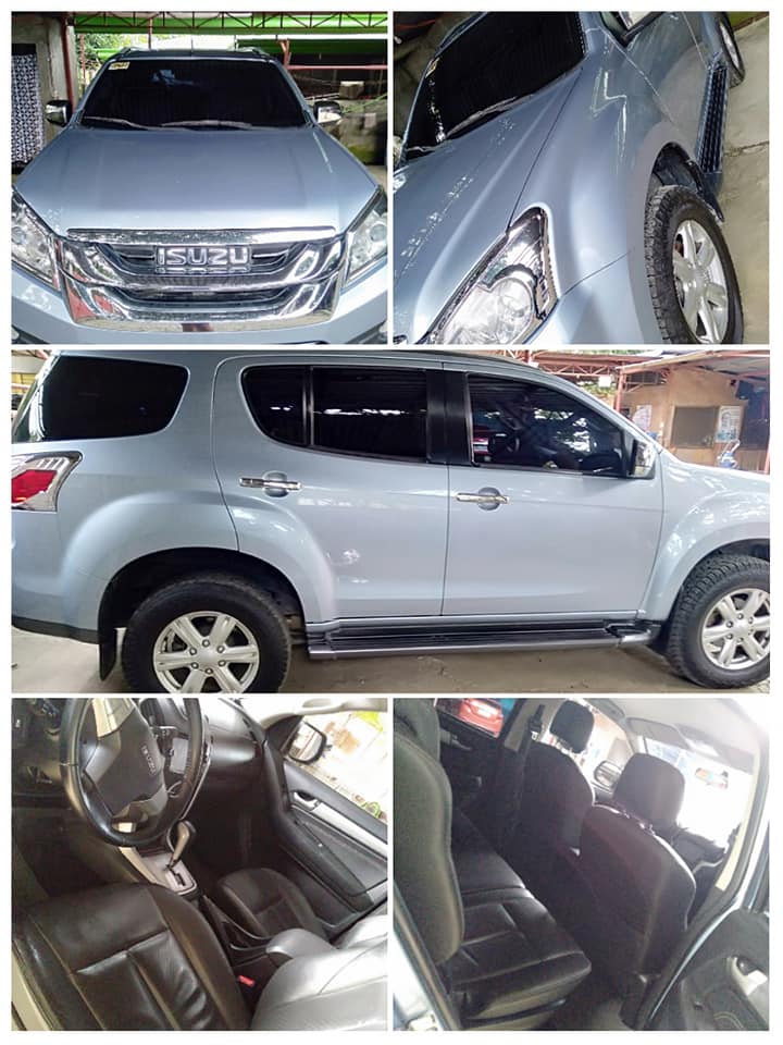 Isuzu mu-X for Rent in Davao City